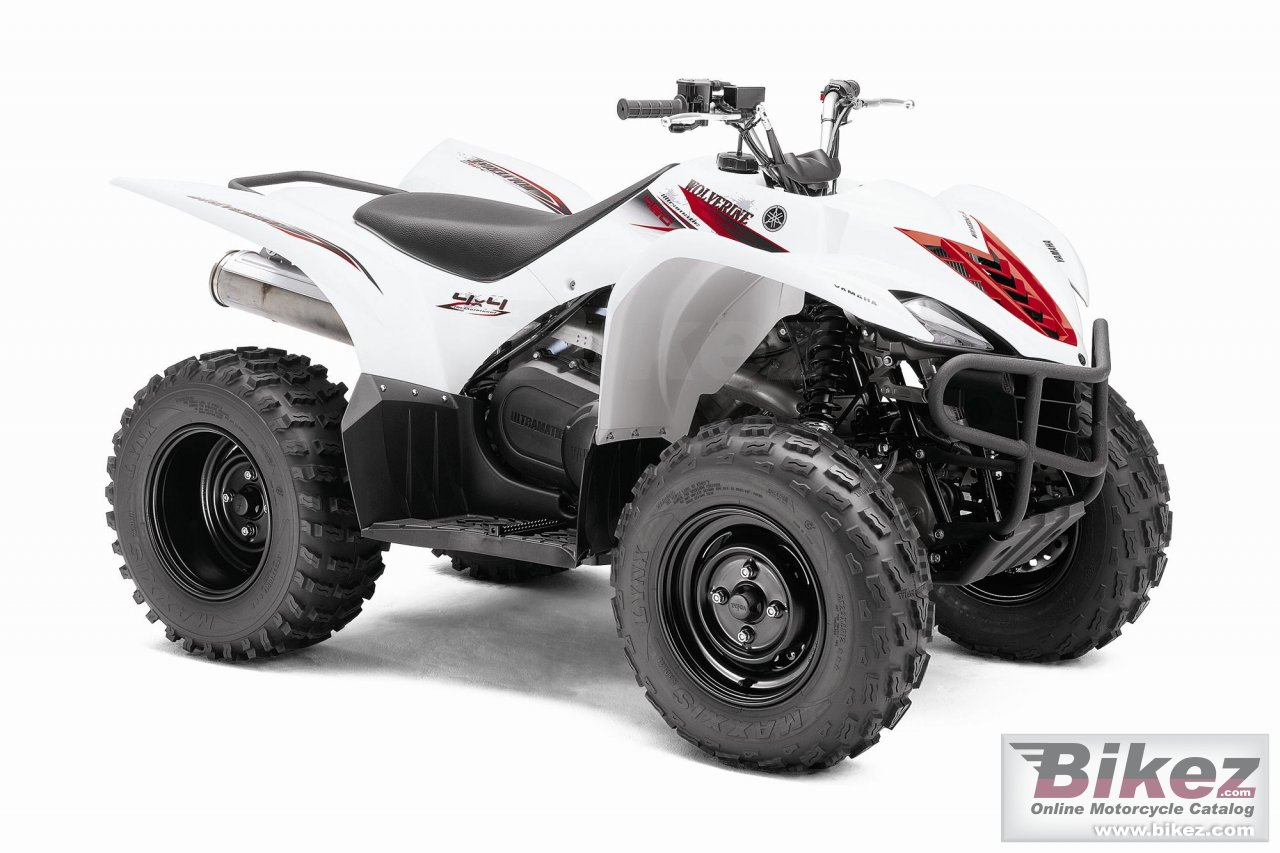 Big Yamaha wolverine 450 auto 4x4 picture and wallpaper from Bikez.com